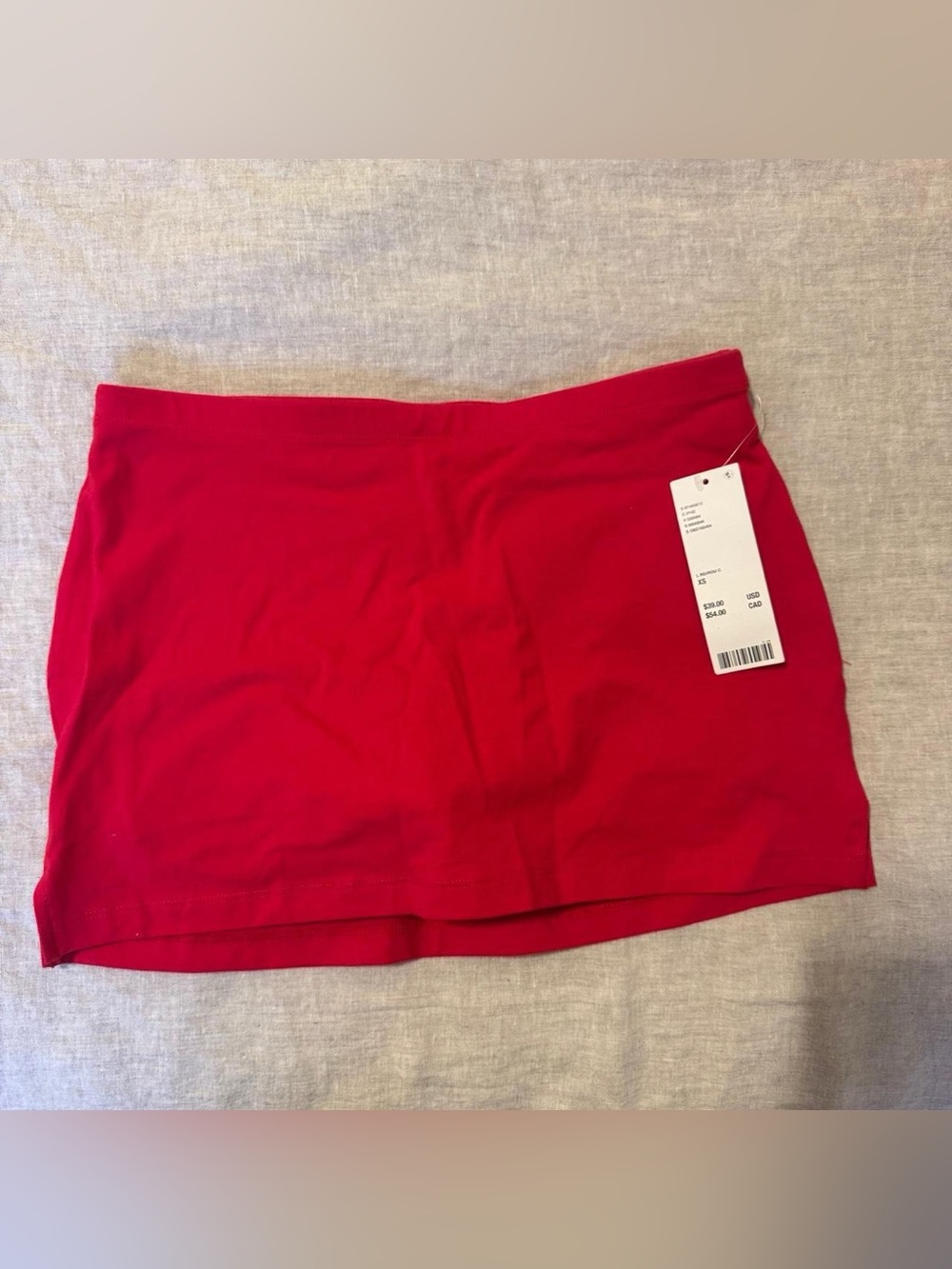 BNWT Urban Outfitters Red Mini Skirt